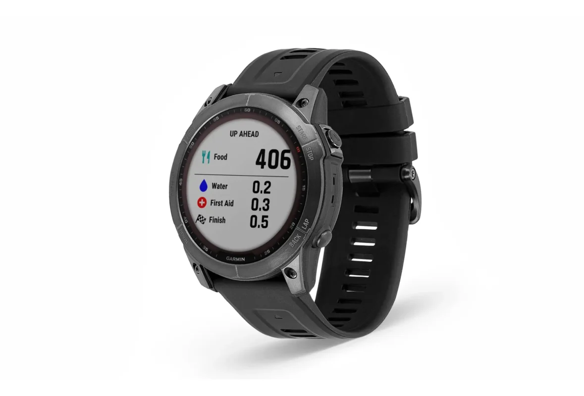 Garmin Fenix 7 Sapphire Solar Titane - Jerome Velo