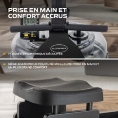 Rameur à eau Apollo Plus Black FLUID ROWER - Image 6