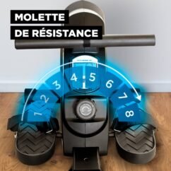 FITNESS DOCTOR Rameur d'Appartement Pliable Silencieux et Fluide Shark 2 – Image 8