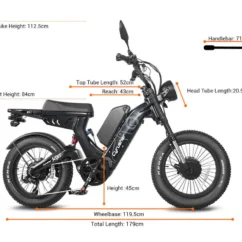 Scout Pro Vélo électrique à double batterie et double moteur – Image 4