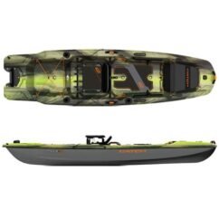 Kayak de pêche Pelican The Catch 110 TR Venom Magnetic Grey – Image 1