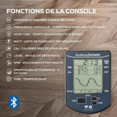 Rameur Fluid Rower Apollo Pro XL – Image 8