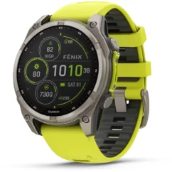 Montre connectée Garmin Fenix 8 Solar Sapphire Titane 47mm – Image 4