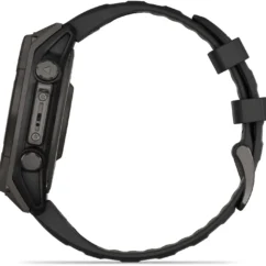 Montre connectée Garmin Fenix 8 Solar Sapphire Titane 47mm Noir – Image 3