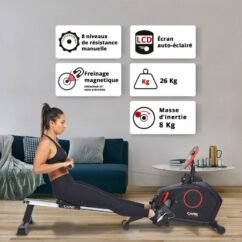 Rameur Mag-Clipper KS Connecté Kinomap - CARE – Image 5