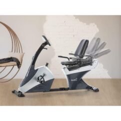 Vélo d'appartement semi-allongé Centaurus - Inertie 13 kg - 12 prog - connecté – Image 2