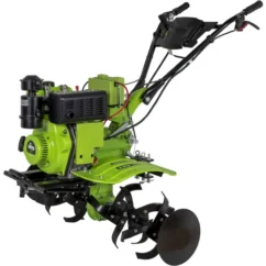Motoculteur diesel 5200W 246 cm3 7CV Démarrage électrique Transmission directe - Image 3