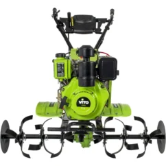Motoculteur diesel 5200W 246 cm3 7CV Démarrage électrique Transmission directe - Image 4
