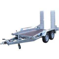 Remorque porte-engins Lider 40850 PTAC 2500 kg – Double essieu freinée – Image 1