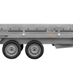Remorque 2 essieux UNITRAILER SOLID 300/2 750 kg – Image 5