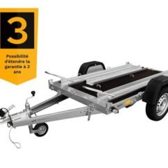 Remorque moto 2 rails UNITRAILER MOTO 2 - Image 6