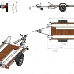 Remorque moto 2 rails UNITRAILER MOTO 2 - Image 8
