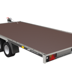 Remorque plate basculante UNIPLAT 4020S P – PTAC 2700 kg – Image 5