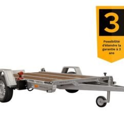 Remorque timon pliable porte-moto / porte-quad MOTOQUAD 266 750 kg – Image 6