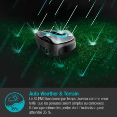 Tondeuse robot - GARDENA - Sileno City 500 - Bluetooth - 15002-26 - Image 4